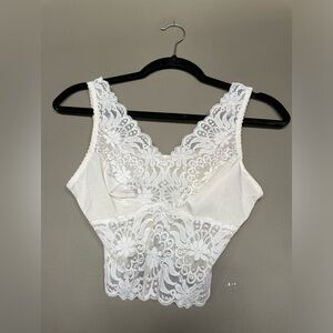 Vintage White Lace bralette